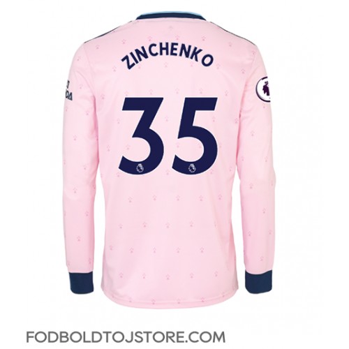 Arsenal Oleksandr Zinchenko #35 Tredjetrøje 2022-23 Langærmet